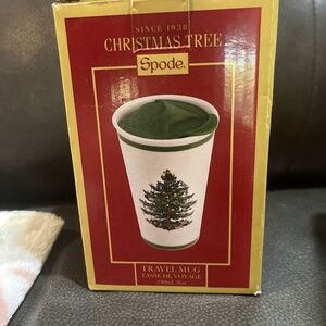 Spode Christmas Tree Travel Mug